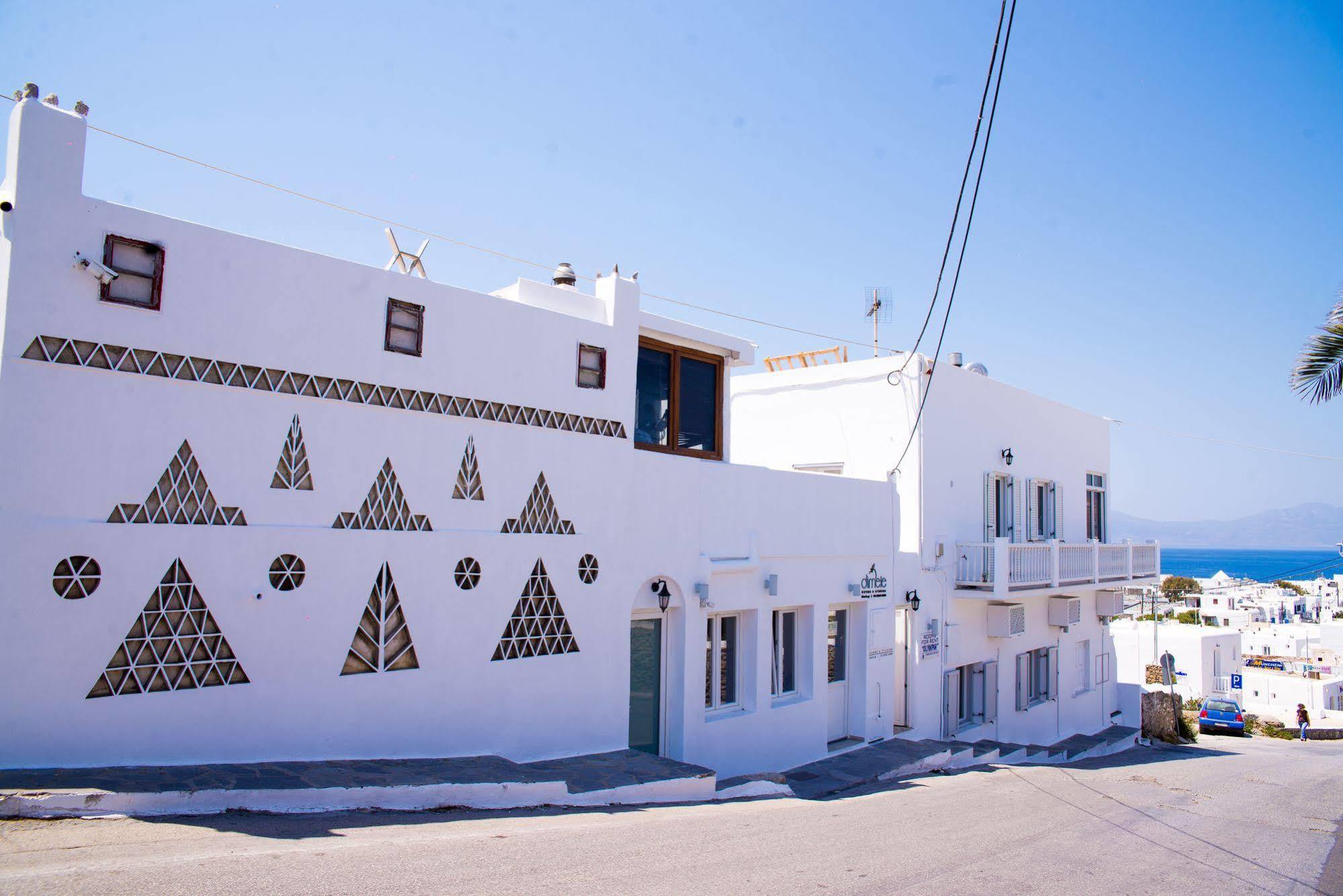 Dimele Rooms & Studios Mykonos Town Bagian luar foto